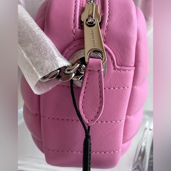 BURBERRY NWT BNIB Mini Lola Quilted Leather Camera Bag primrose pink - Picture 8 of 13